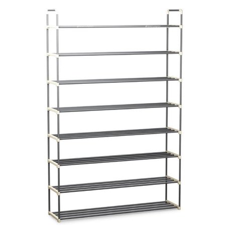 HOME-COMPLETE Home-Complete HC-2105 Shoe Rack with 8 Shelves-Eight Tiers for 48 Pairs HC-2105